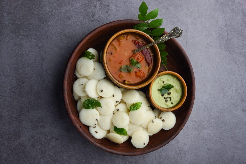 Mini,Idli,Is,The,Smaller,Version,Of,Soft,And,Spongy
